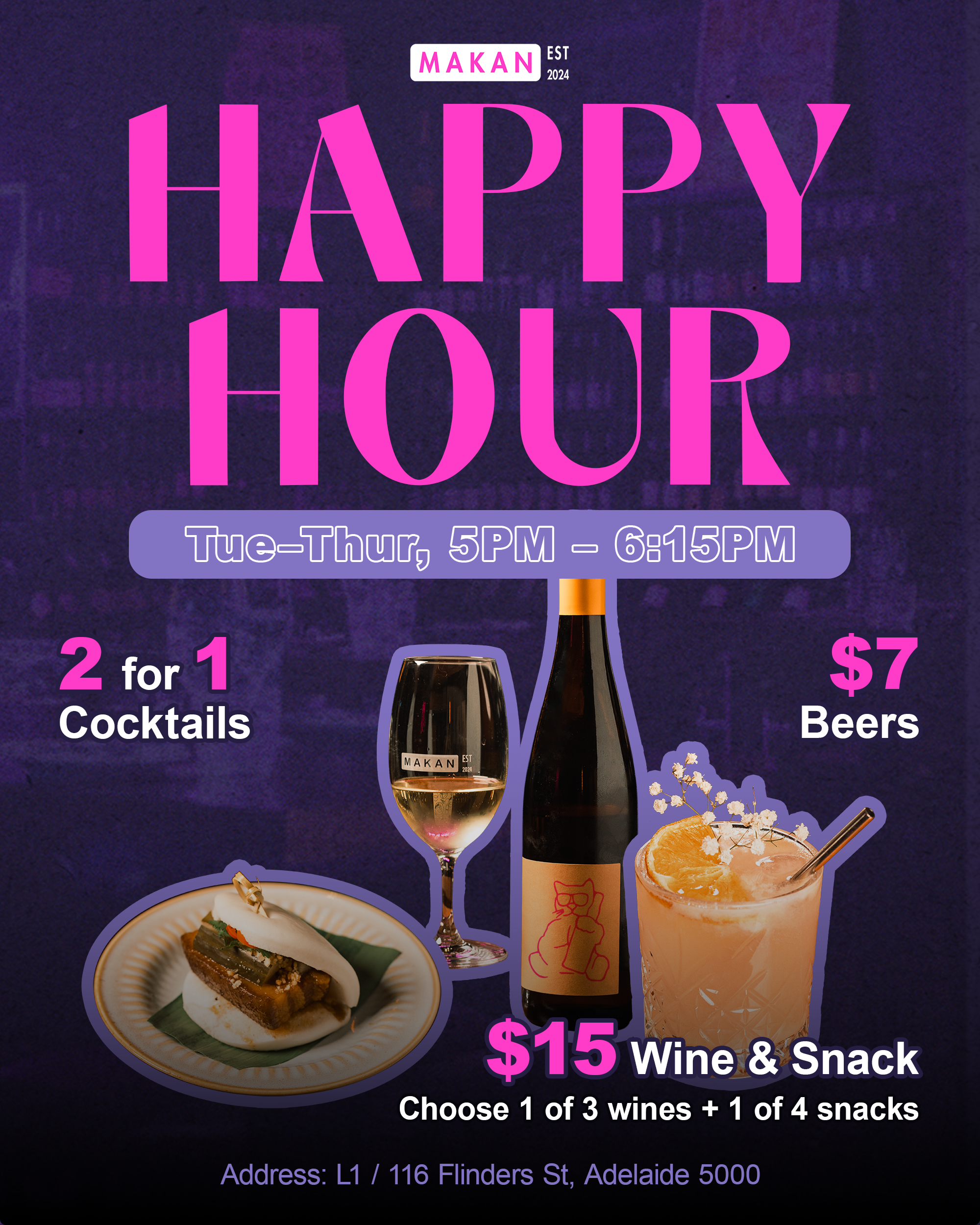 HAPPY HOUR